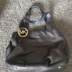 Brown Leather Michael Kors Bag